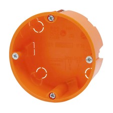 KAISER 9061-00 Hohlwand Elektroinstallation Gerätedose, Tiefe 35mm, orange