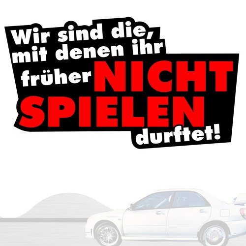Aufkleber wir sind - aufkleber,