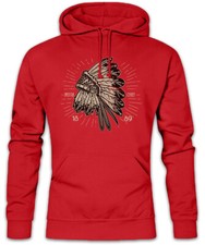 Indian Chief Hat Hoodie