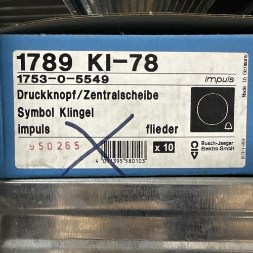 Busch jaeger 1789 - 1789, ki-78