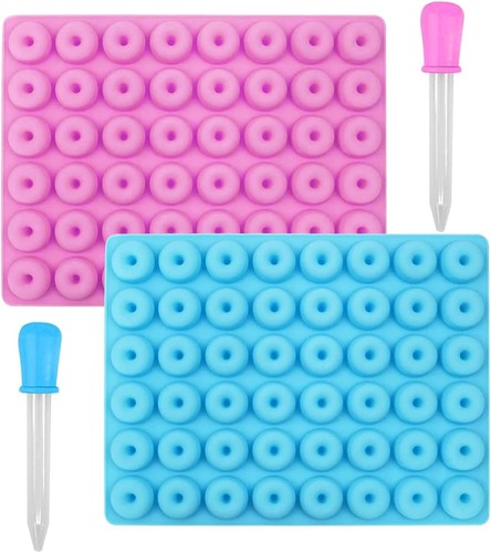Mini donut silikonform pcs - donut, silikonform,2