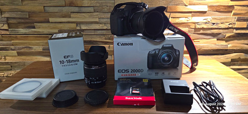 Canon eos 2000d - canon, dslr-kamera