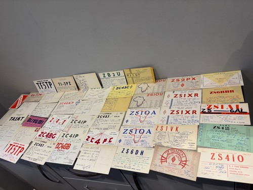 Vintage qsl qso karten - 48,