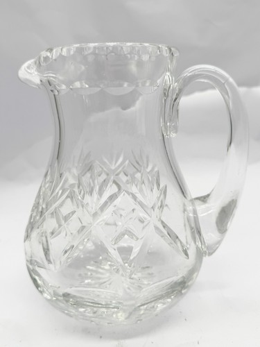 Vintage geschliffenes glas - geschliffenes,