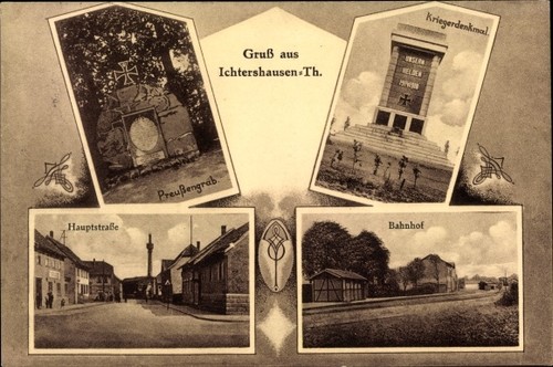 Ichtershausen in - ak,