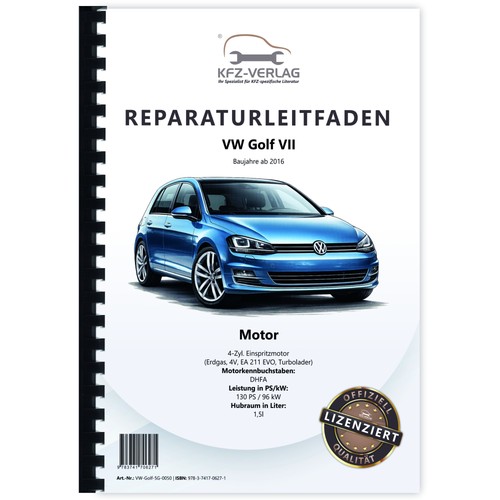 Golf ab 2016 4 zyl - 7, 4-zyl