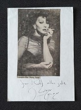 16362 Romy Haag Autogramm auf