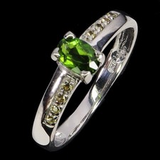 925 Sterlingsilber Ring Ovaler