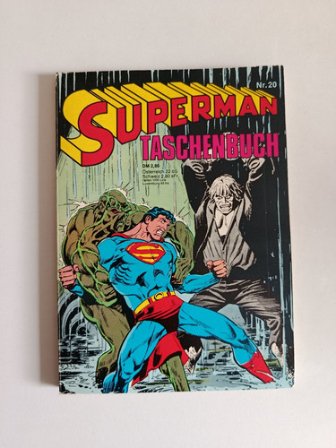 Superman taschenbuch 20 - taschenbuch, nr.