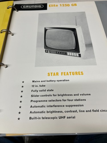 Grundig elite 1230 portable - 1230, gb