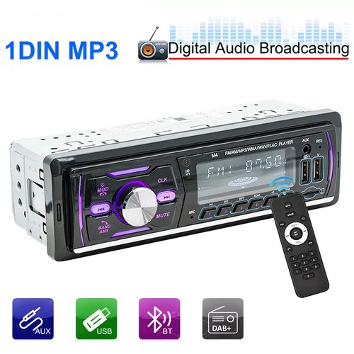 Dab autoradio rds - dab+, fm