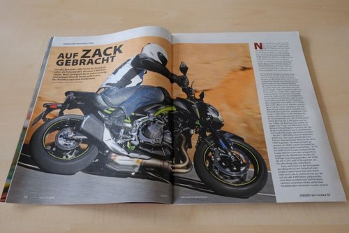Motorrad 2017 kawasaki - motorrad, z