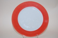 Kuchenteller 19,5cm Color Colour bunt Rand rot Schirnding