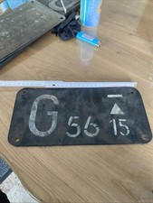 Lokschild Gattungsschild 56 15