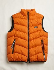 Orange Steppweste In Größe S