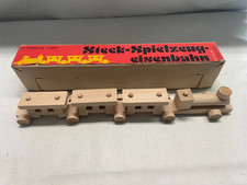 DDR Holz Eisenbahn Steck