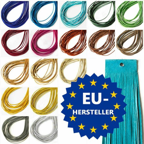 Flaches echtes lederband - -,