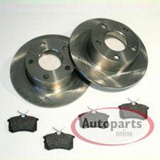 Bremsscheiben Bremsen Bremsbeläge hinten passend für VW Golf 3 III 2.9 VR6