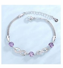 Kristall Charm Armband