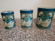 3 verschiedene Dosen mit Motiv 