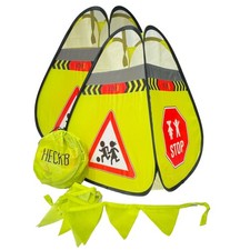 Straßenwarnschild Achtung