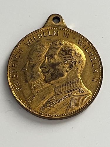 Medaille friedrich wilhelm - friedrich,