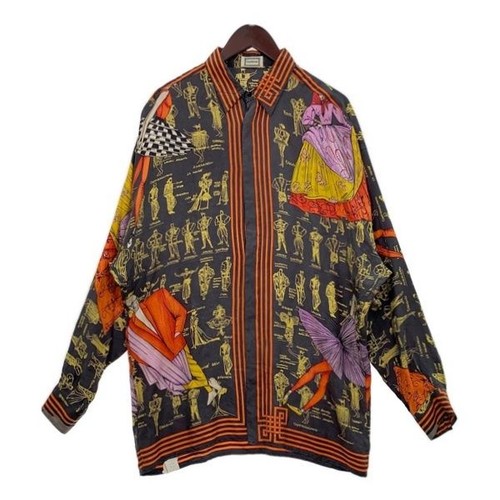Gianni versace langarm - gianni, hemd