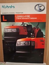 Kubota L3200/L4100  Prospekt