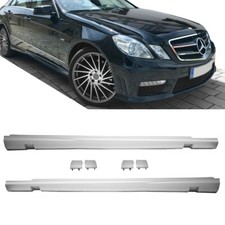 Mercedes E-Klasse W212 S212 Seitenschweller Set aus ABS +Zubehör für E63 AMG