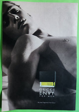 B71. Gucci Envy Parfum Eau de Toilette Werbeanzeige Werbung Reklame 1998