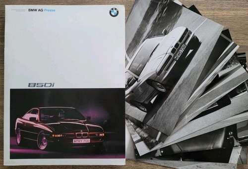 Bmw 850i e31 pressemappe - e31, pressemappe/press