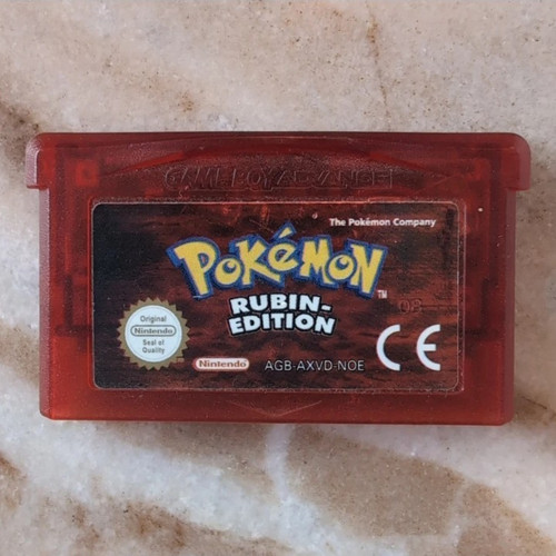 Pokémon rubin edition - pokémon, gba