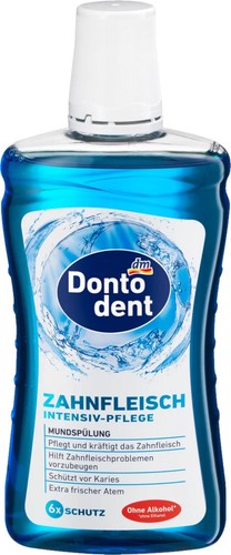 Dontodent mundspülung 500ml - mundspülung,