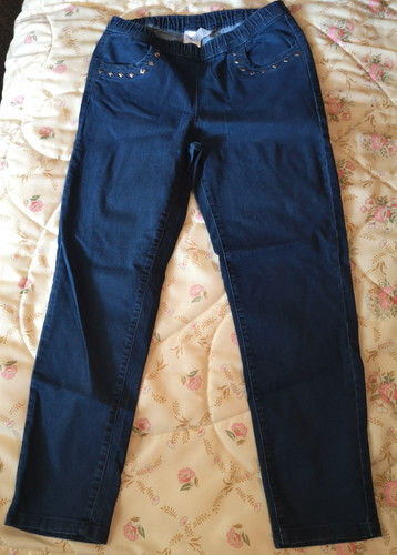 Jeans mit gummizug bund - mit, im