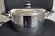 AMC Topf 24 cm 5,2 Liter mit Visiotherm Deckel  Edelstahl