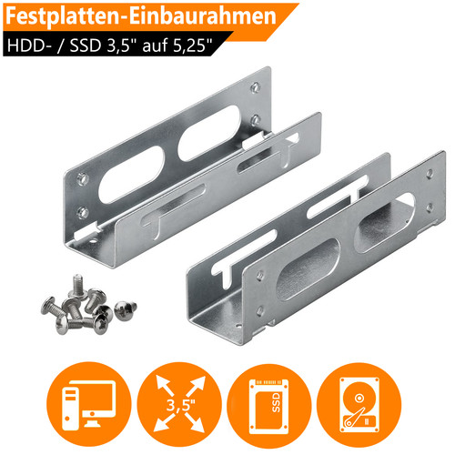 Einbaurahmen hdd ssd - hdd, /