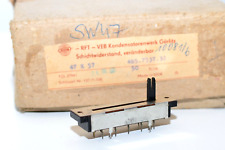 Vintage Schiebe-Widerstand / Schiebe-Regler RFT Typ TGL27491, 47 kΩ, DDR, NOS