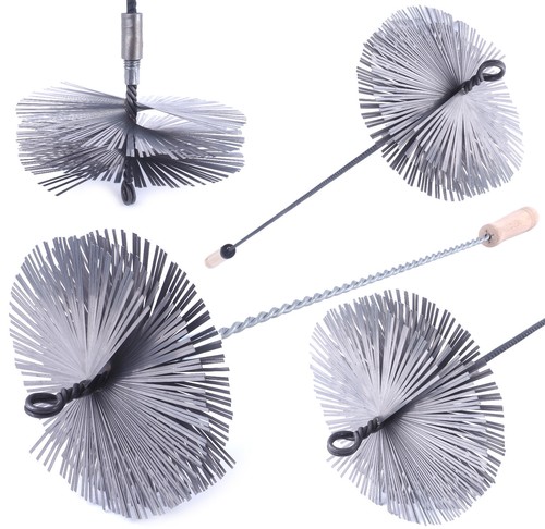 Kaminbesen mit stange set - kaminbesen,