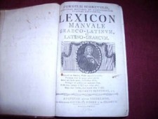 Schrevelius: LEXICON MANUALE