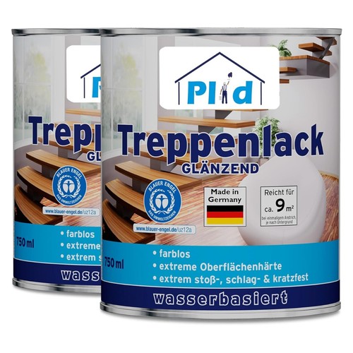 Treppenlack farblos - 1,5l,