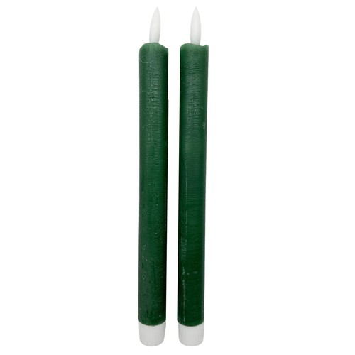 Led echtwachs stabkerzen - led,