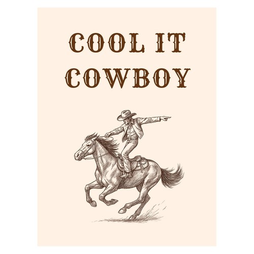 Cowboy western poster - cowboy, |