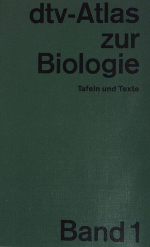 Dtv atlas zur biologie - zur, tafeln