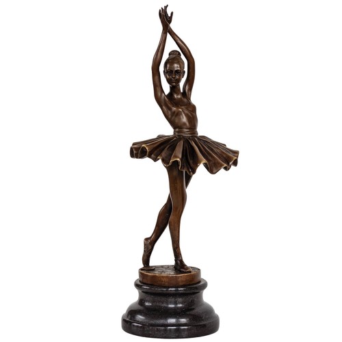 Bronzeskulptur tänzerin - bronzeskulptur,