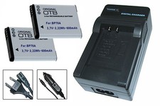 2 x Akku + Ladegerät für