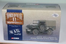 CORGI MILITARY 1:43 WC51 COMMAND CAR - US ARMY 1944 CC51707