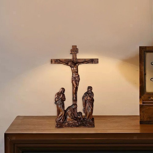 Stehendes kruzifix jesus - jesus, am