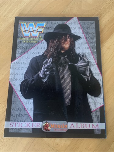 Wwf merlin stickeralbum 1993 - wwf,