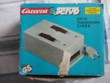 Carrera Servo Trafo 53716 3-stufig 220 V - 14 VA in OVP 2 x 0,6 A