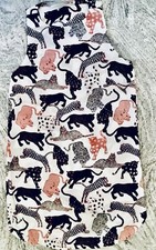 Schönes Ärmelloses Etui-Kleid mit Tigermuster, Afrika-Look